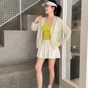 Lightweight Breathable Hooded Sun Protection Jacket, Cooling Zip Outdoor UV Coat