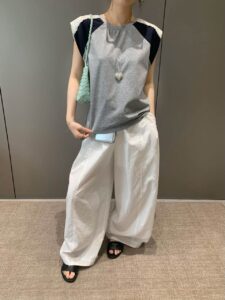 Casual Crew Neck T-shirt with Color Block Raglan Sleeves & Lace Splicing