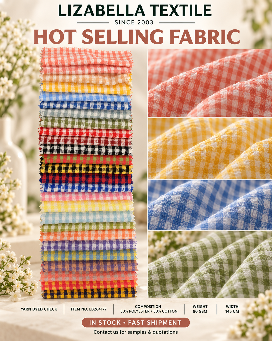 LB264177-YARN DYED  CHECK