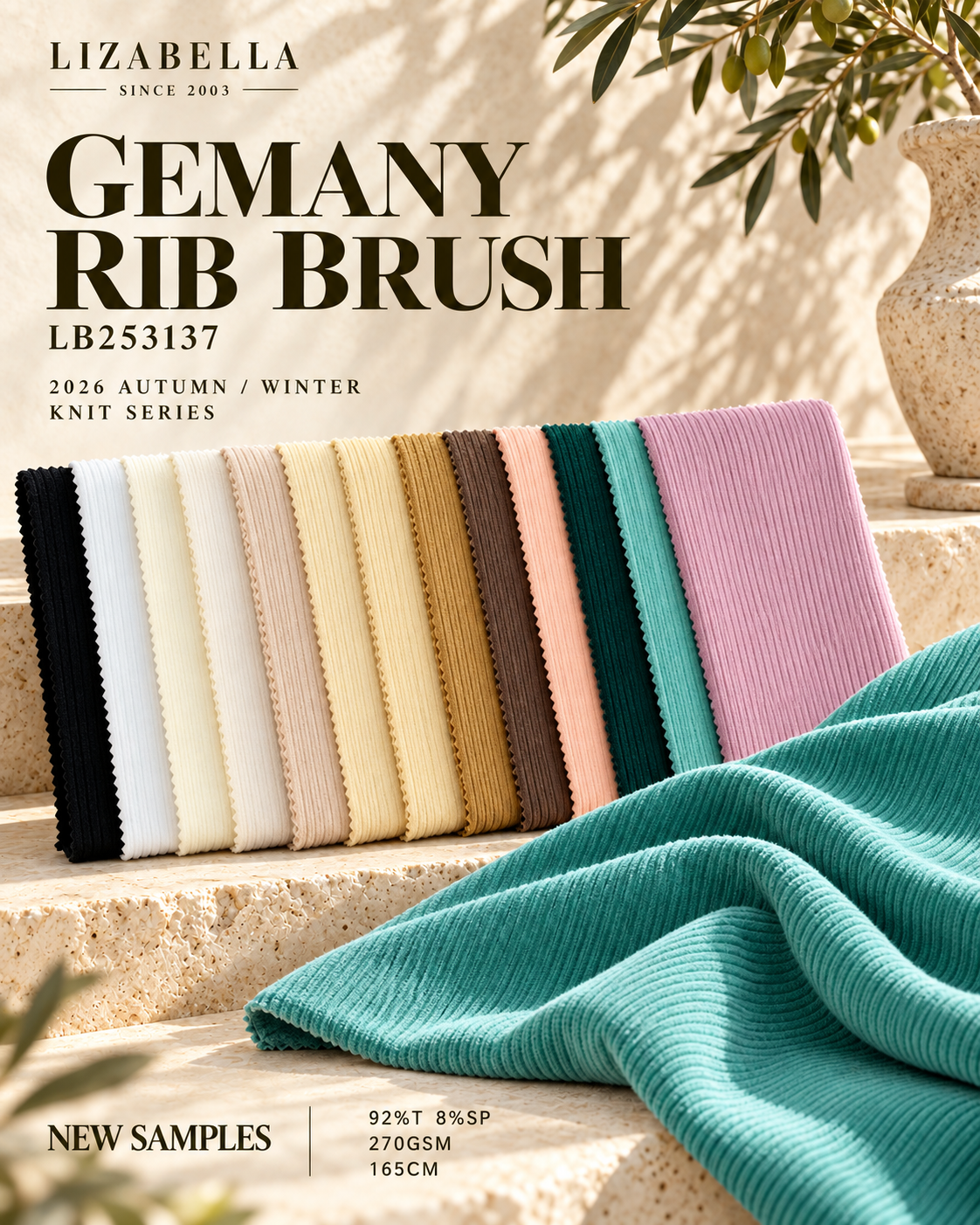 LB253137-GEMANY RIB BRUSH